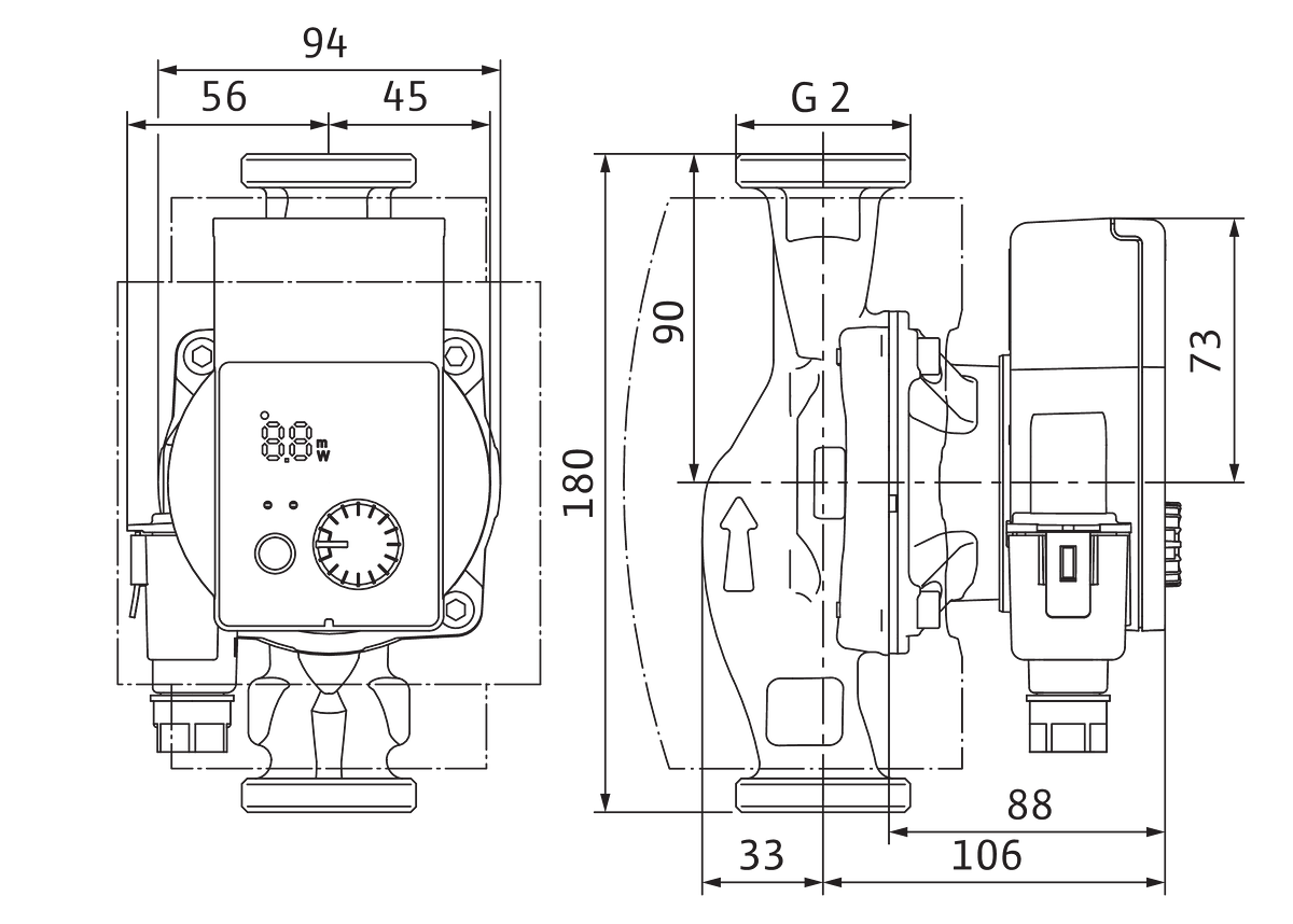 Yonos PICO plus 30/1 G 2 (PN 10)
