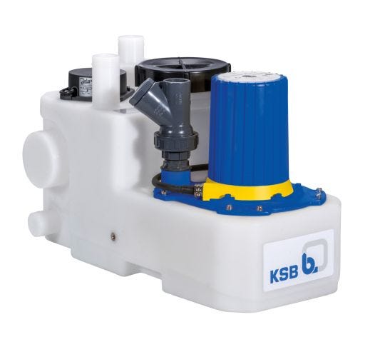 KSB Hebeanlage MiniCompacta US1.40 E mit Schneideinrichtung, mit Rückflusssperre