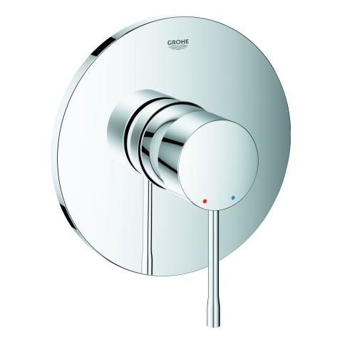 GROHE Einhand-Brausebatterie Essence 24168_1, Fertigmontageset für GROHE Rapido SmartBox, Professional Edition, chrom