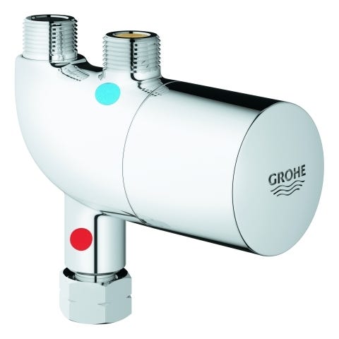 GROHE Thermischer Verbrühschutz/Untertischthermostat Grohtherm Micro 34487, chrom