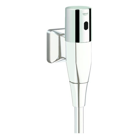GROHE Umrüsteinheit Tectron 37427, DN15, für Urinal-Spüler 37 021 und Varianten, 6 V Lithium-Batterie, Typ CR-P2, chrom