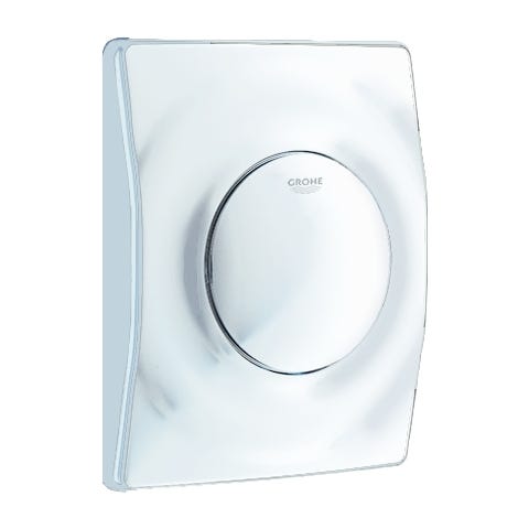 GROHE Urinal-Betätigung Surf 37018 mit Druckknopfbetätigung, 116 x 144 mm