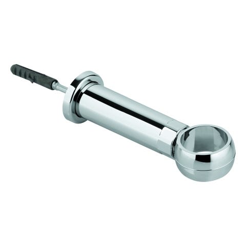 GROHE Spülrohrschelle 37132, für Spülrohr Ø 28 mm, für Wandabstand 15 - 85 mm, chrom