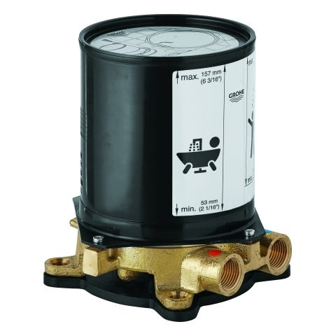 GROHE Rohbauset 45984_1, DN 15, für freistehende Wanneneinläufe und Mischbatterien