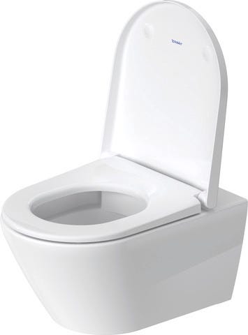 DU Wand-WC Set 540 mm D-Neo Weiß,TS rim.,WC-Sitz m.Absenkaut.,inkl.Durafix