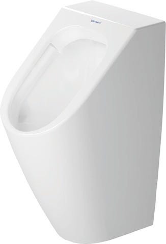 DU Urinal ME by Starck, Zulauf v.hinten rimless, ohne Fliege, weiß