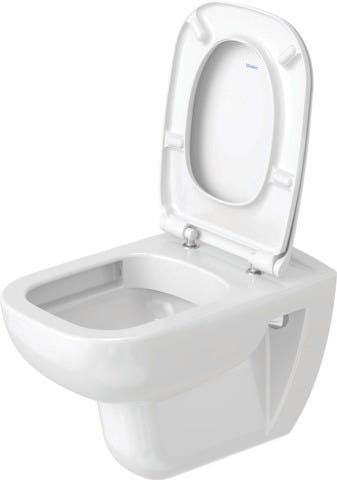 DU Wand-WC D-Code 545mm, weiß rimless, Tiefspüler, 4,5Liter
