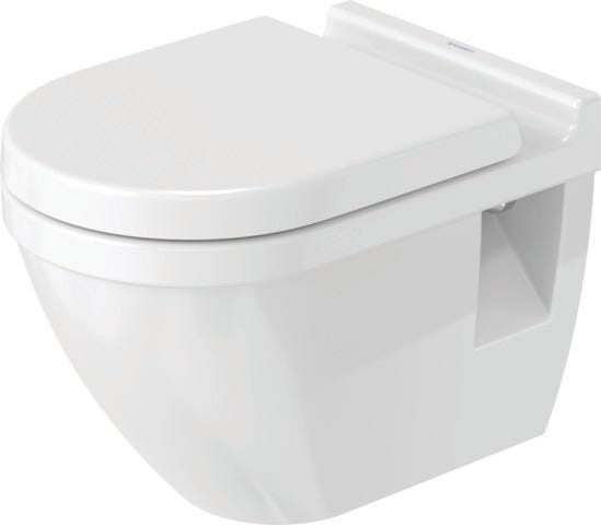 DU Wand-WC Starck 3 540 mm Tiefspüler, weiß