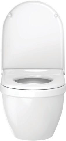 DU Wand-WC Starck 3 540 mm Tiefspüler, rimless, Durafix, weiß