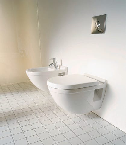 DU Wand-WC Starck 3 540 mm Tiefspüler, weiß