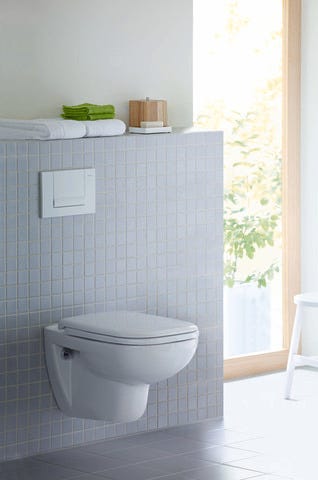 DU WWC-Set D-Code, rimless, TS,weiß, inkl.WC-Sitz m.Absenkautomatik