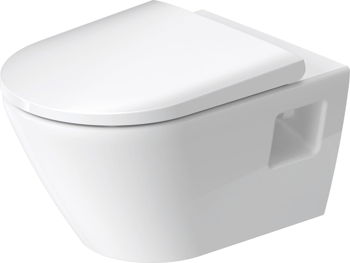DU Wand-WC Set 540 mm D-Neo Weiß,TS rimless,WC-Sitz m.Absenkautomatik