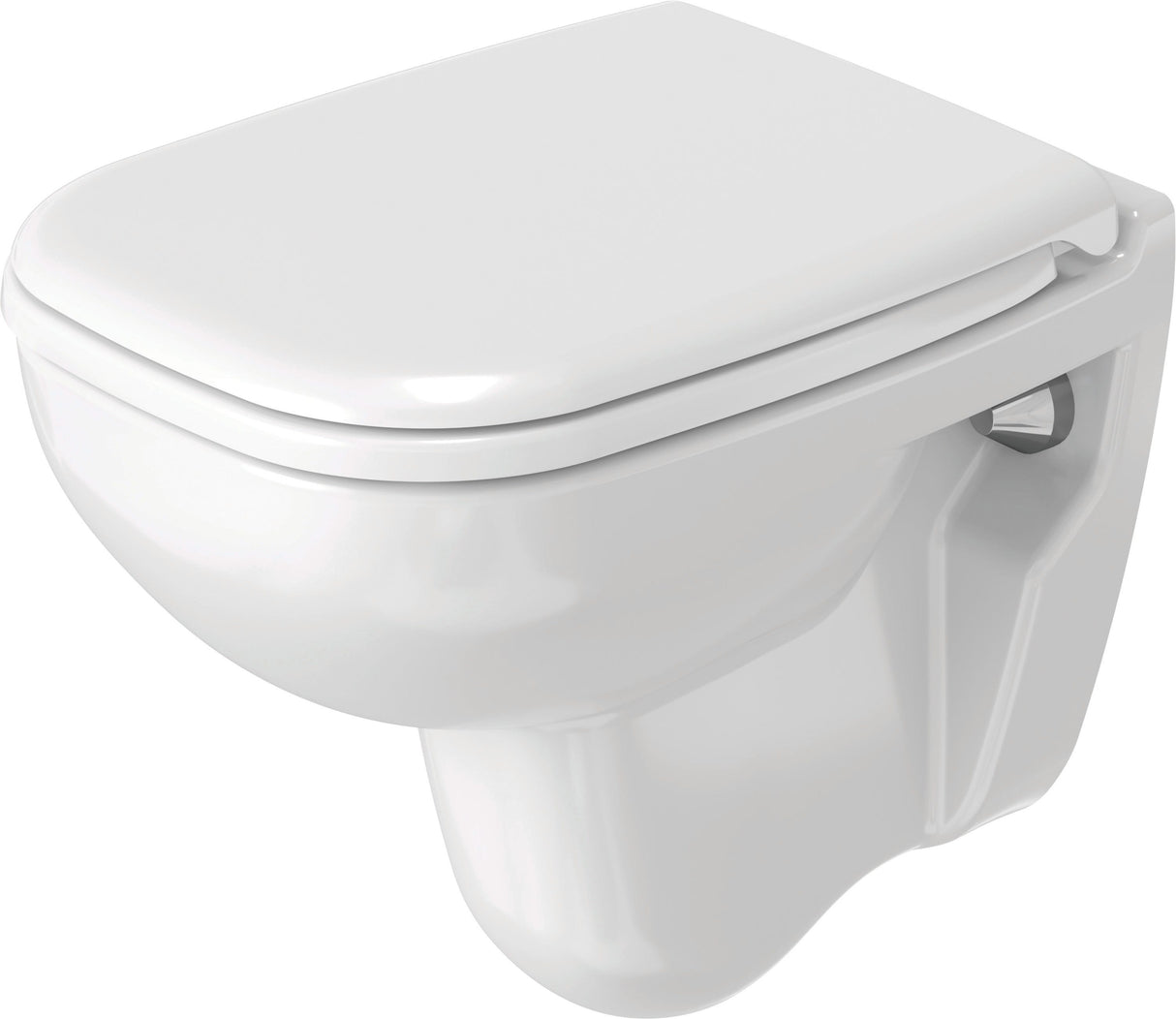 DU Wand-WC D-Code Compact 480 mm Tiefspüler, weiß