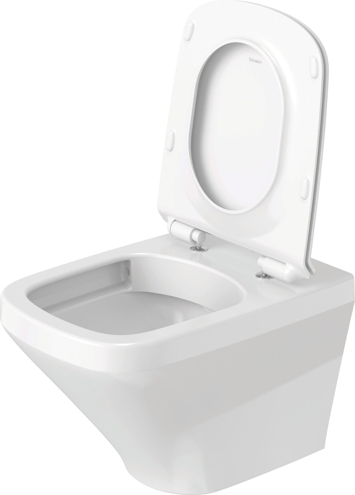 DU WWC-Set DuraStyle, rimless, Durafix TS,weiß, inkl.WC-Sitz m.Absenkautomatik