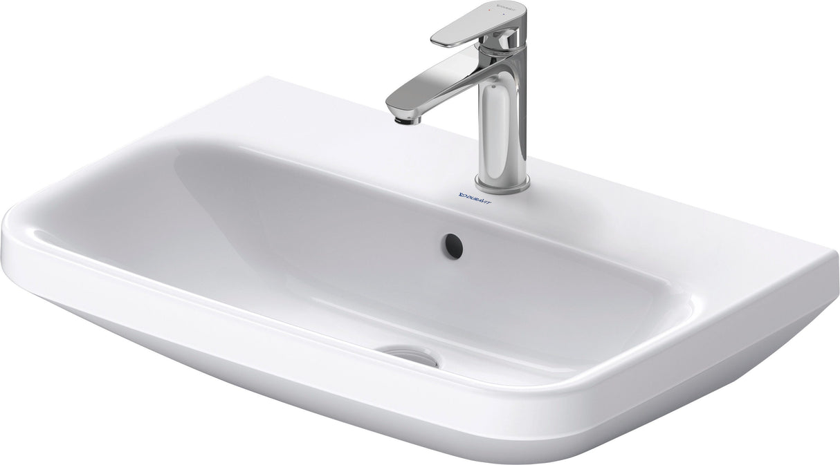 Duravit DuraStyle Waschtisch, weiß, rechteckig, 1 Waschplatz, hängende Montage, mit Überlauf