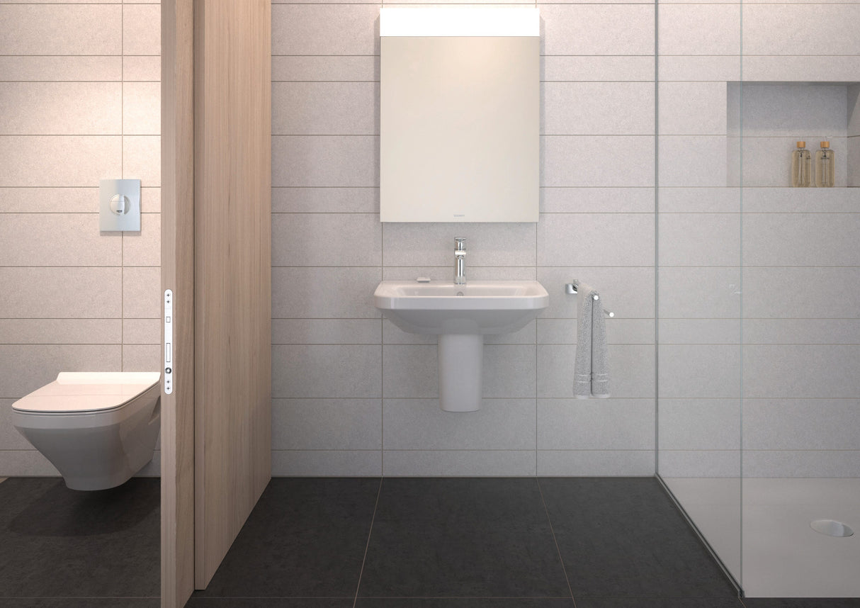 DU WC-Sitz DuraStyle mit SoftClose Scharniere edelstahl, weiß