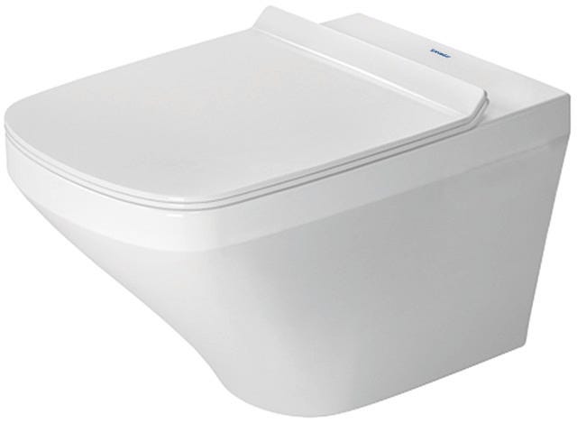 DU WC-Sitz DuraStyle mit SoftClose Scharniere edelstahl, weiß