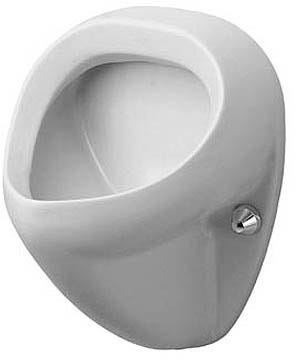 DU Design Classics Urinal Bill, Zul.v.h. absaugend, o.Deckel, o.Fliege, weiß