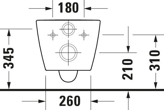 Duravit ME by Starck WC-Set wandhängend Hygiene Flush inkl. WC-Sitz mit Absenkautomatik und Schallschutzset, Aktionsset mit Rubbellos