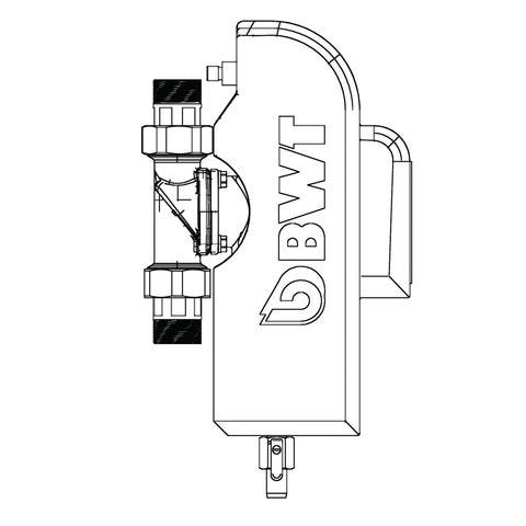 BWT Abscheider AQA therm SLA 1" - Schlamm- und Luft-Abscheider DN 25