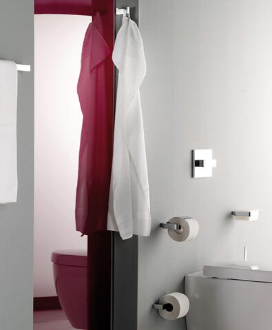 emco loft Papierhalter chrom, Wandmontage, zum Schrauben
