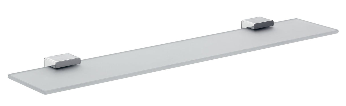 emco loft Ablage, Glasteil satiniert600mm, chrom