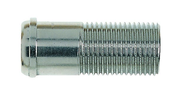 IMI HEIMEIER Schraubnippel lang, R 1/2 Gesamtlänge 54 mm, vernickelt