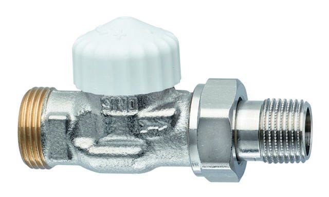 IMI HEIMEIER Thermostat-Ventilunterteil V-exact II, Durchgang, DN 15,Außengewinde G3/4