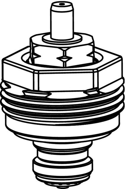 IMI HEIMEIER Sonderoberteil umgekehrt für Standard DN 10, 15, V-exakt DN 10-20