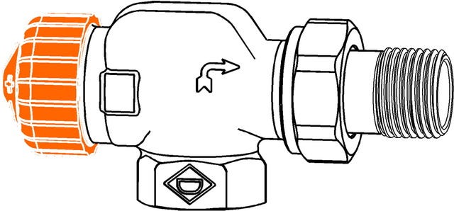 IMI HEIMEIER Thermostat-Ventilunterteil Eclipse