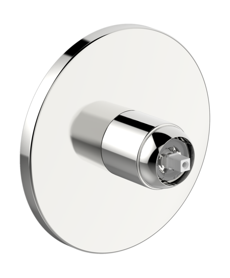 HA Fertigmontageset für Brausebatterie HANSAVAROX PRO 4055 Rosette rund Chrom