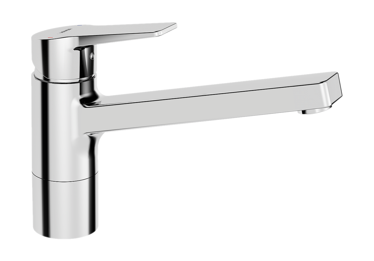 HA Einhebelmischer Küchenarmatur HANSATWIST 0914 Ausladung 199 mm DN15 Chrom