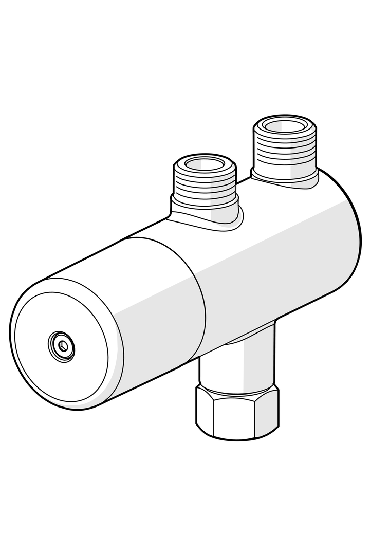 HA Sicherheits-Thermostat Vormischer HANSAMINIMAT 6341 Chrom