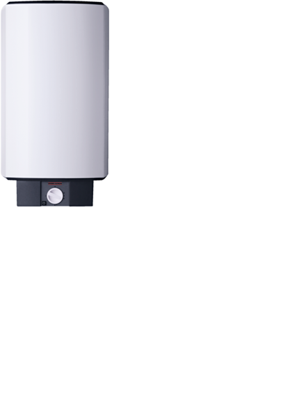 Warmwasser-Wandspeicher, weiß