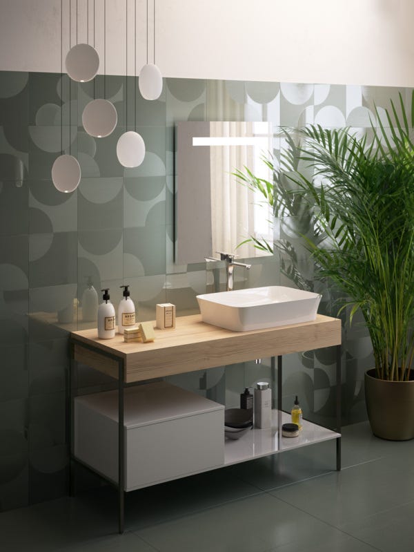 Ideal Standard Waschtischarmatur Connect Air, mit verlängerter Sockel, ohne Ablaufgarnitur, Ausladung 150mm, Chrom
