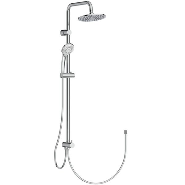 Ideal Standard Duschsystem Idealrain für Aufputz-Armatur Handbrause: 100mm Chrom
