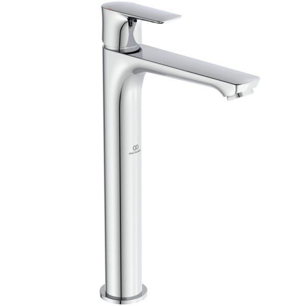Ideal Standard Waschtischarmatur Connect Air, mit verlängerter Sockel, ohne Ablaufgarnitur, Ausladung 150mm, Chrom