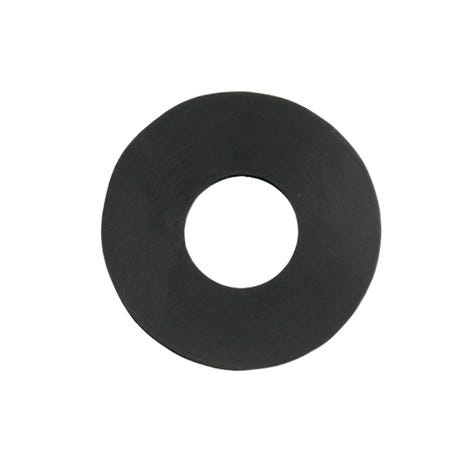 HAAS Heberglockendichtung, flach für Spülkästen in elastischer Gummi-Spezialqualität, Farbe schwarz