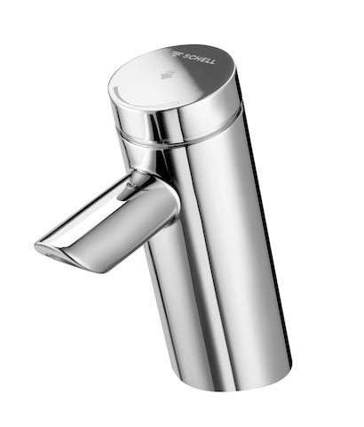 SCHELL Waschtisch-Armatur PURIS SC, HD-M - Hochdruck Mischwasser, Selbstschluss, 2x G 3/8 IG, chrom