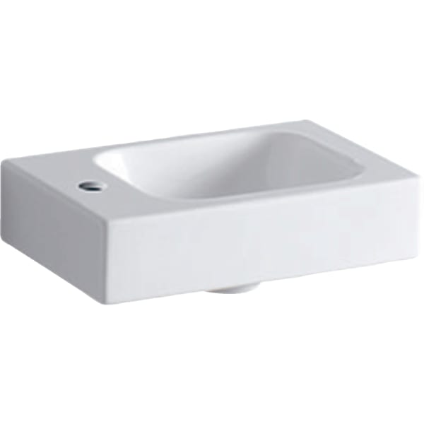 Geberit iCon Handwaschbecken 38 x 28 cm mit Ablagefläche
