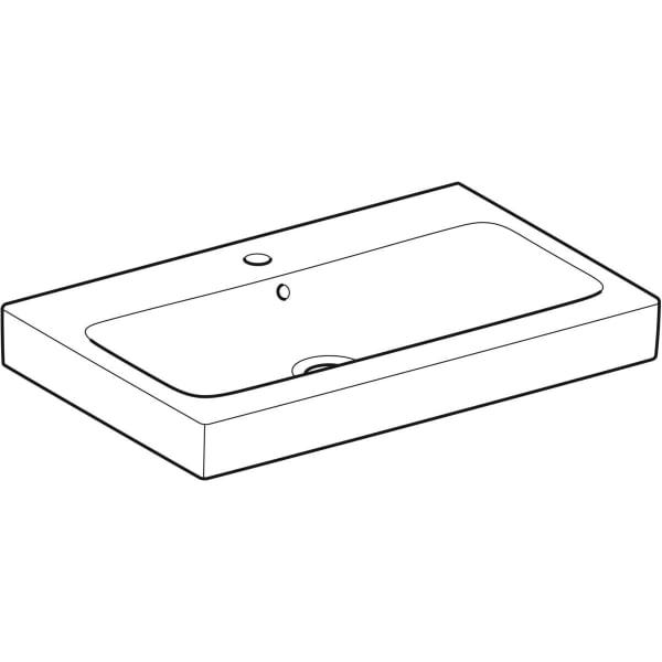Geberit iCon Waschtisch, weiß