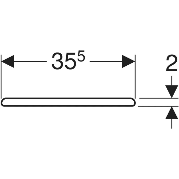 Geberit Renova WC-Sitz, weiß, glänzend, Duroplast, rund, mit Deckel