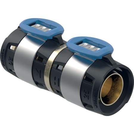 Geberit FlowFit Übergang auf Geberit Mepla: Werkstoff=Bleifreie Siliziumbronze (CuZn21Si3P)