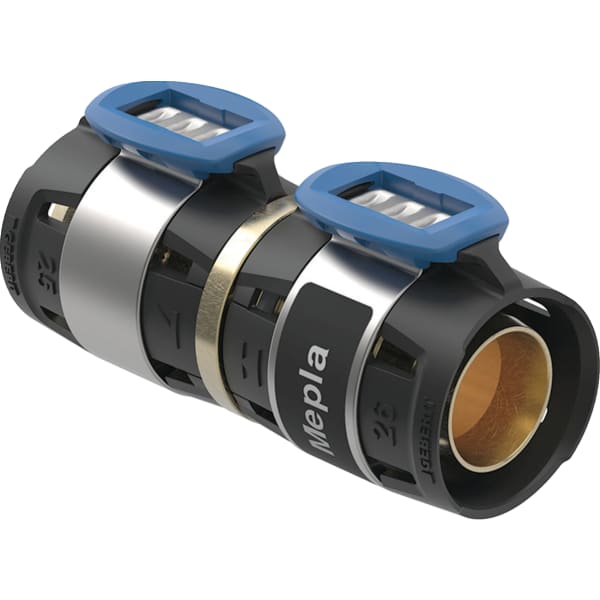 Geberit FlowFit Übergang auf Geberit Mepla: Werkstoff=Bleifreie Siliziumbronze (CuZn21Si3P)