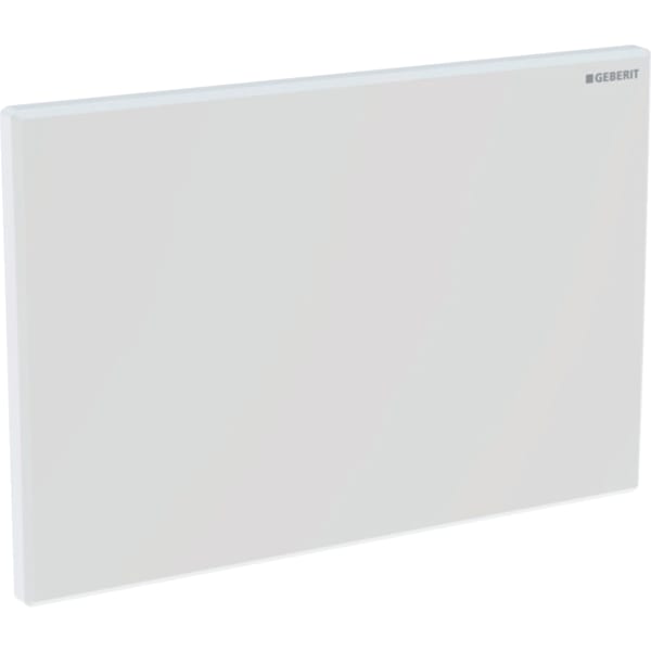 Geberit Abdeckplatte für Hygienespülung: Werkstoff=Kunststoff, weiß-alpin
