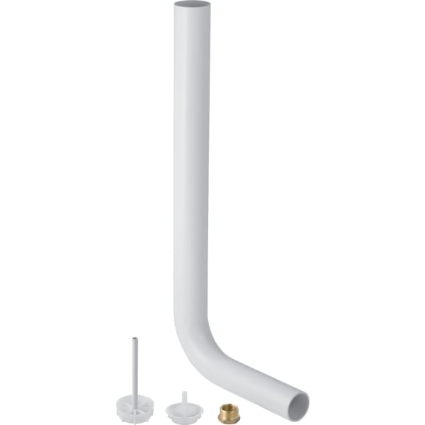 Geberit Set Spülbogen 90° mit Staueinsatz und Reduktion aus Kunststoff