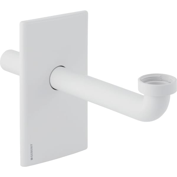 Geberit Fertigbauset für Waschtisch mit UP-Geruchsverschluss, mit Abdeckplatte höhenverstellbar +/- 3 cm, geeignet für Waschtische, Kunststoff, Rohrgewinde 1 1/4"
