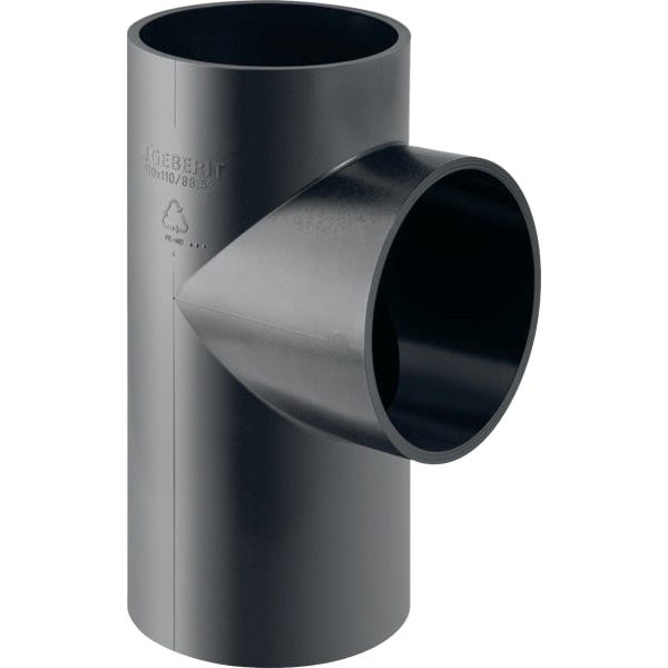 Geberit PE Abzweig 88,5°: d=50mm, d1=50mm