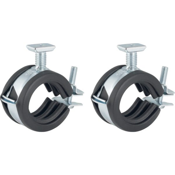 Geberit Set Verteilerbefestigungen gerade, mit Drehrastbolzen (2 St.): 1.0215, di=25–30mm