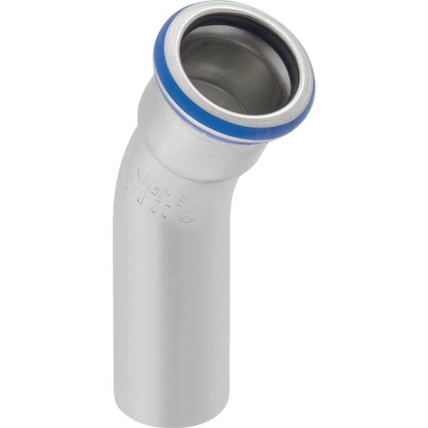 Geberit Mapress Edelstahl Bogen mit Einschubende: 30°, d=15mm